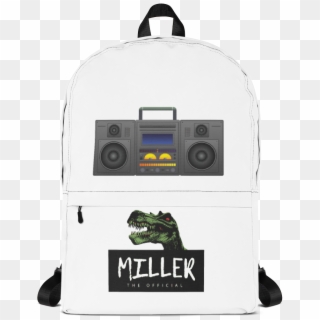Dino Boombox Lound Miller The Official Backpack - Backpack Clipart