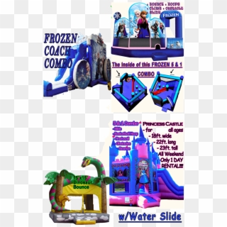 W/ Slide Louisville - Dinosaur Bounce House Clipart