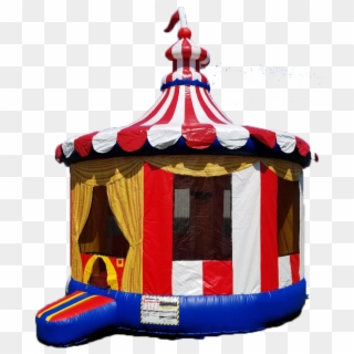 Carnival Bounce House - Inflatable Clipart