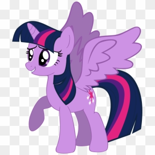 Fanmade Smiling Princess Twilight Sparkle - My Little Pony Twilight Sparkle With Wings Clipart