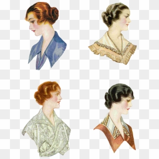 Vintage Clothespin Png - 1915 Hairstyles Clipart