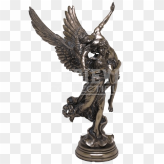 Winged Fame Statue - Davy Jones Calypso Fan Art Clipart