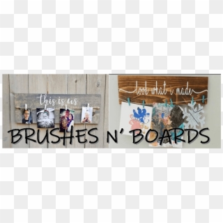 Brushes N' Boards- Clothes Pin - Wall Clipart