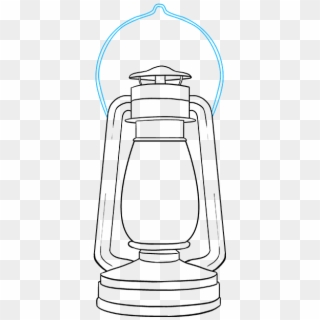Asia Drawing Lantern - Drawing Of A Lantern Clipart