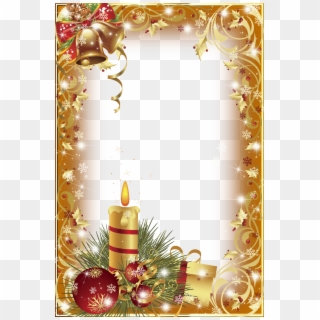 Marcos De Navidad Vertical Clipart