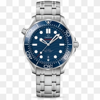 Diver 300m Omega Co-axial Master Chronometer - Blue Tag Heuer Aquaracer Clipart