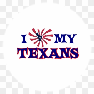 I Love My Texans - Genius Kids Clipart