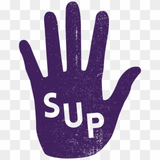 Sup Secondary Purple Texturergb - Sign Clipart