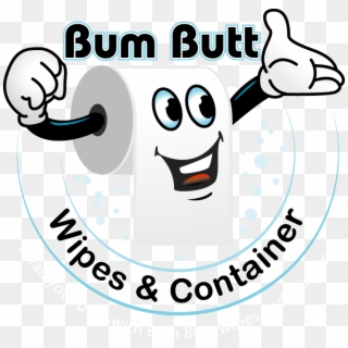 #1 Wet Butt Wipes Disposable Flushable Biodegradable - Estancia Infantil Abejitas Clipart