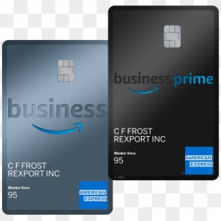 Amazon Business Credit Card Transparent Background - Amazon Business American Express Card Clipart