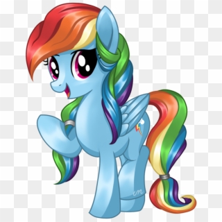 Rainbow Dash By Sunshineshiny - Menggambar My Little Pony Clipart