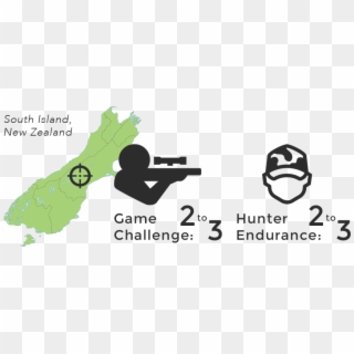 Arapawa Ram Alpine Goat Detail - New Zealand Map Basic Clipart