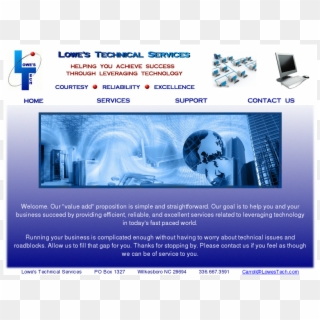 Lowe's Technical Services Competitors, Revenue And - Banner Clipart