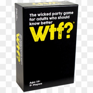 Wtf - Wicked Party Game For Adults Who Should Know Better Clipart