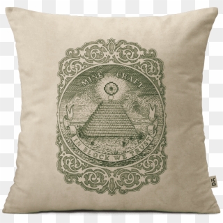 Dailyobjects In Block We Trust Minecraft Green 18" - Cushion Clipart