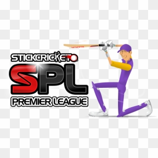 Spl Cricket Logo By Mr - College Softball Clipart