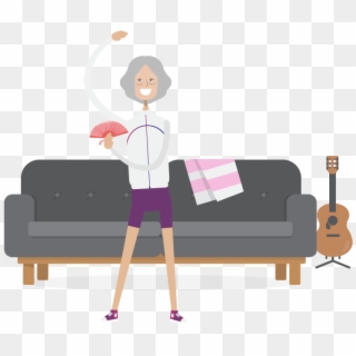 The Proposed Solution, Focusing On Physical But Also - Studio Couch Clipart