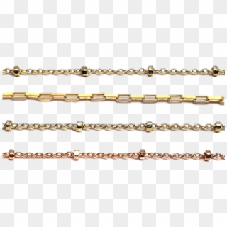Fancy Link Chain 8 Items - Chain Clipart