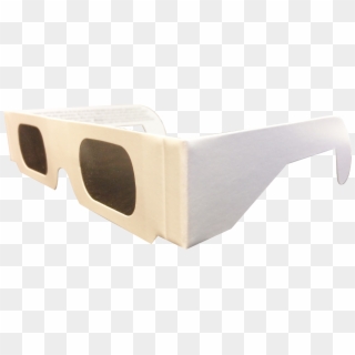 Plain White Safe - White Solar Eclipse Glasses - Png Download