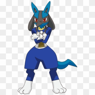 Lucario Standing Straight , Png Download - Lucario With Armor Clipart