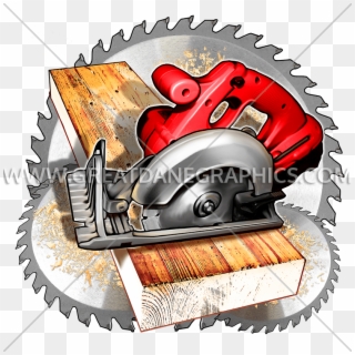 Circular Saw - Circular Saw Clip Art - Png Download