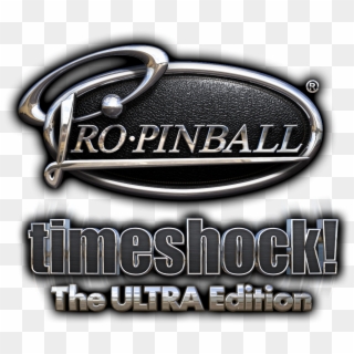 The World's Most Popular Realistic Pinball Simulation - Pro Pinball Timeshock Logo Clipart