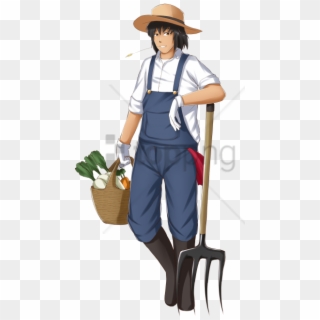 Free Png Farmer Png Png Image With Transparent Background - Anime Farmer Png Clipart