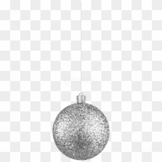 Free Png Silver Christmas Ball Png - Lampshade Clipart