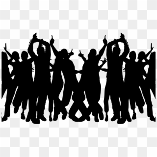 Party People Silhouette Png Clipart