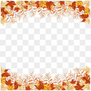 Autumn Leaves Frame Png Clipart