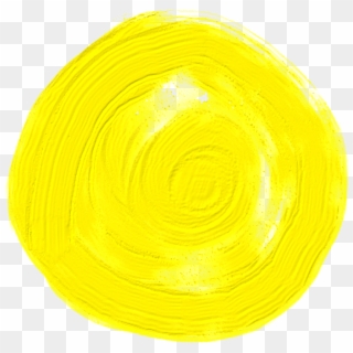 #yellow #circle #dot #dots #watercolor #texture #background - Circle Clipart