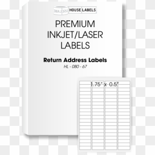 Transparent Return Address Labels - Label Clipart