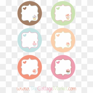 The Graphic Of The Day Free Adorable Cupcake Tags Or - Printable Labels Of Cupcakes Free Clipart
