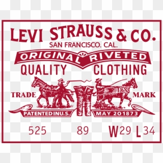 Levi Strauss Jeans Label Logo Vector - Levis Strauss Logo Vector Clipart