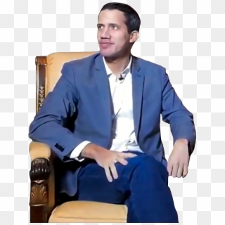 Juan Guaidó Seated - Imagenes De Maduro Png Clipart