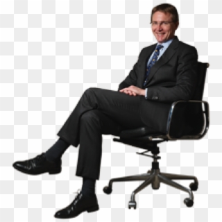 Sitting Man Png Free Download - Sitting On The Chair Png Clipart