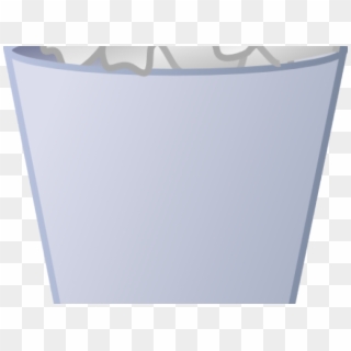 Trash Can Clipart Plastic Garbage - Flat Panel Display - Png Download