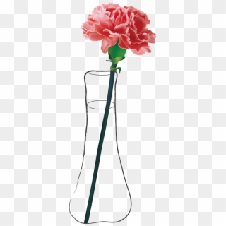 Carnation Vase Vector Mesh Png Image - Carnation In A Vase Clipart