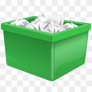 Trash Clipart Garbage Box - Recycle Bin - Png Download