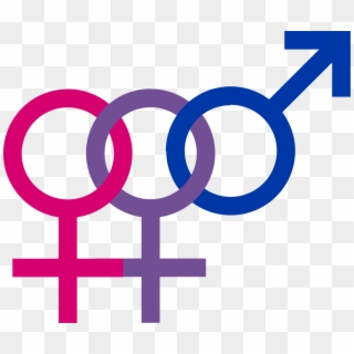 Female Symbol Png Original File - Bisexuality Symbols Clipart