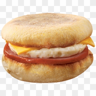 Ham, Egg, & Cheese Muffin - Fast Food Clipart