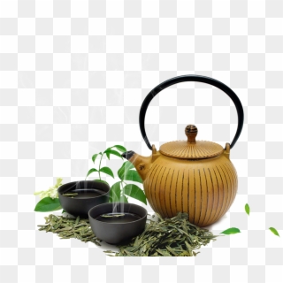 Tea Assam Green White Longjing Teapot Clipart - Tea - Png Download