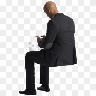 Man Sitting Back Png Clipart