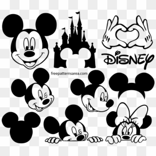 Mickey Mouse Ears Vector - Disney Instagram Highlight Cover Clipart