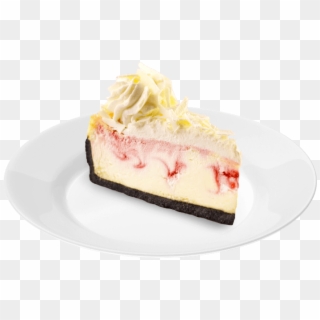 White Chocolate Raspberry Cheesecake - Cheesecake Clipart