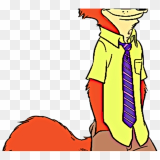Nick The Fox Clipart - Png Download