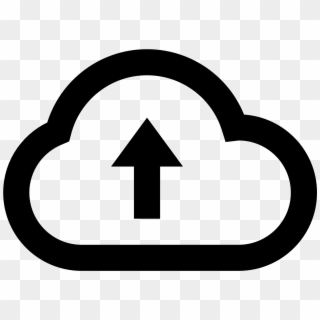 Upload To The Cloud Icon - Nube De El Tiempo Clipart