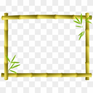 Bamboo Frame Clip Art - Png Download