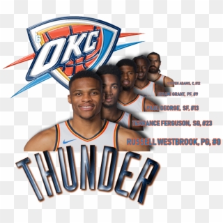[ Img] - Oklahoma City Thunder Logo Clipart