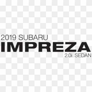 2019 Subaru Impreza - Graphics Clipart